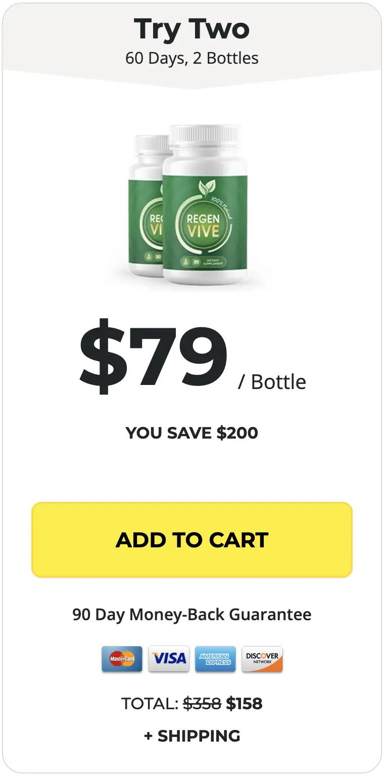 RegenVive order one bottle